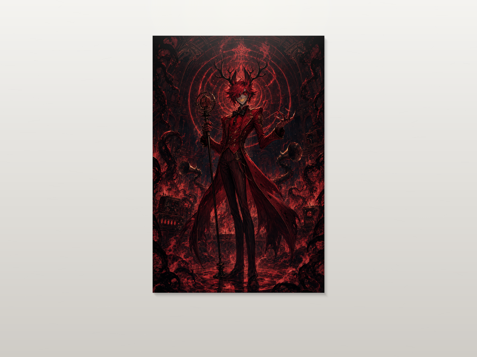 Hazbin Hotel inspired canvas poster artwork 02