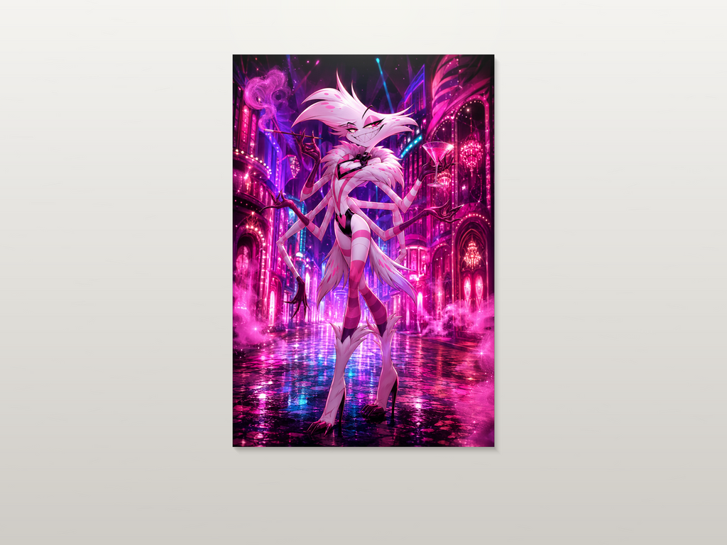 Hazbin Hotel inspired canvas poster artwork 04