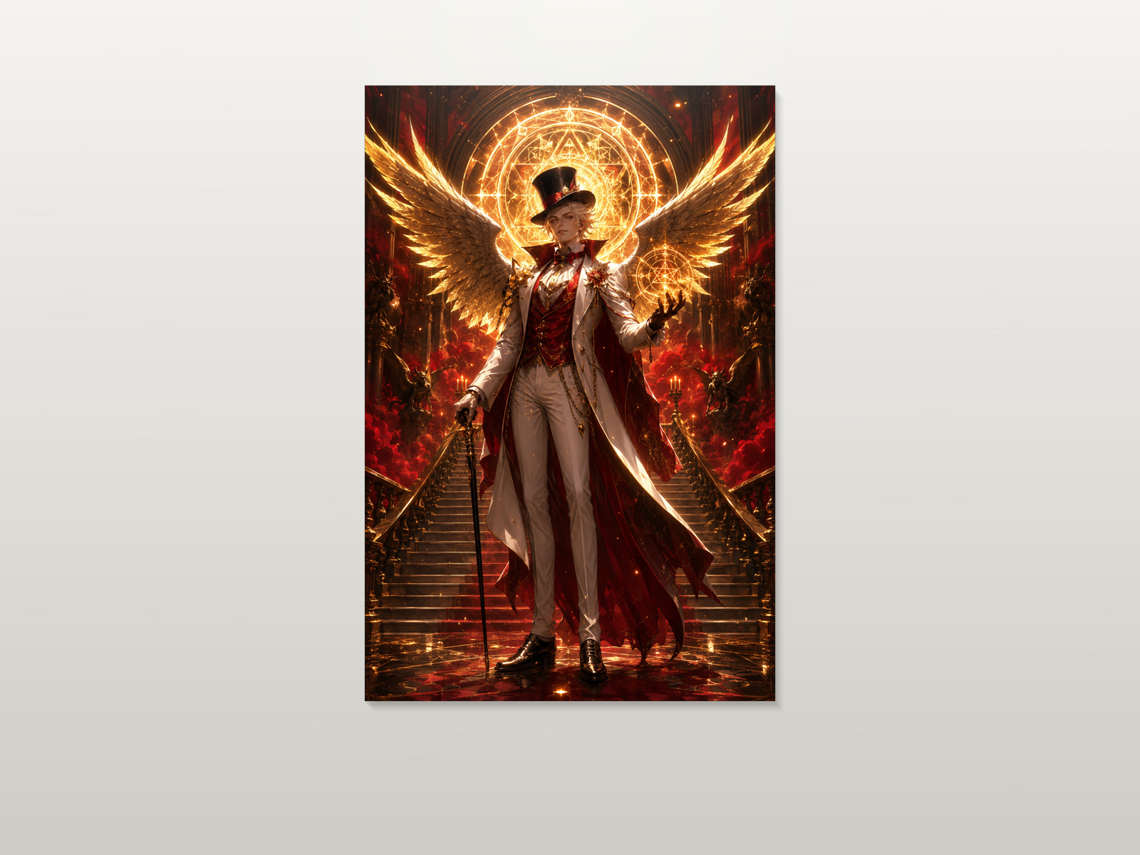 Hazbin Hotel inspired canvas poster artwork 05