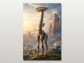 Horizon Zero Dawn inspired canvas poster 03 clean wall art preview