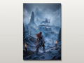 Horizon Zero Dawn inspired canvas poster 05 clean wall art preview