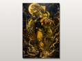 JoJo's Bizarre Adventure inspired canvas poster 01 close wall preview