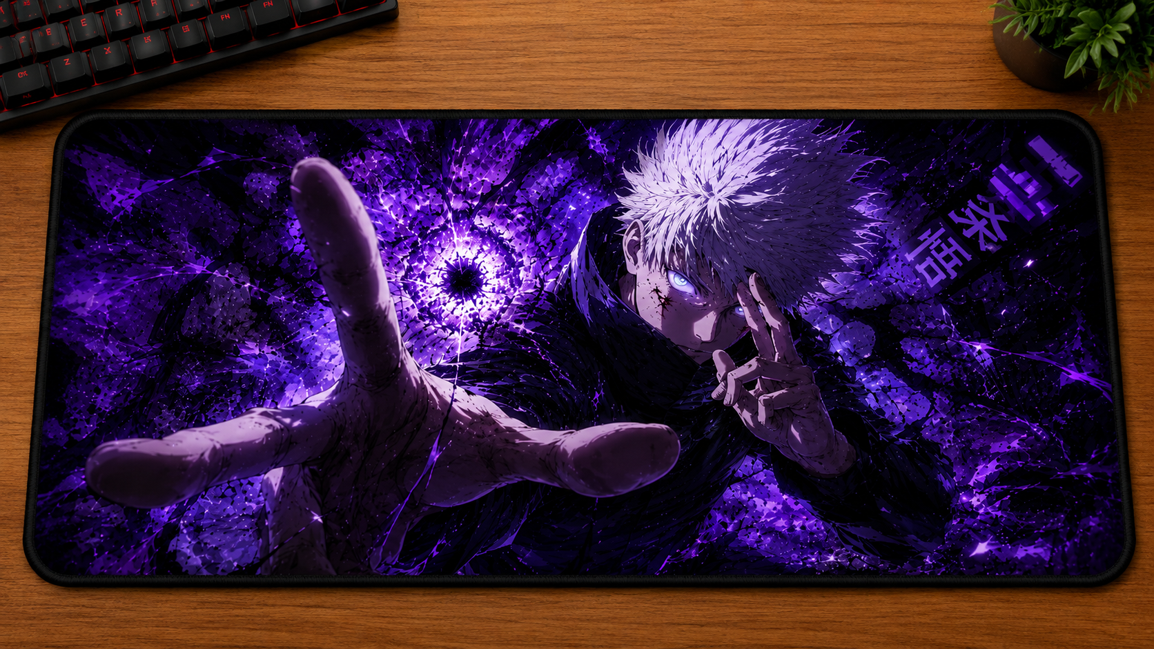 Jujutsu Kaisen Inspired XXL Gaming Mouse Pad 10 Non-LED