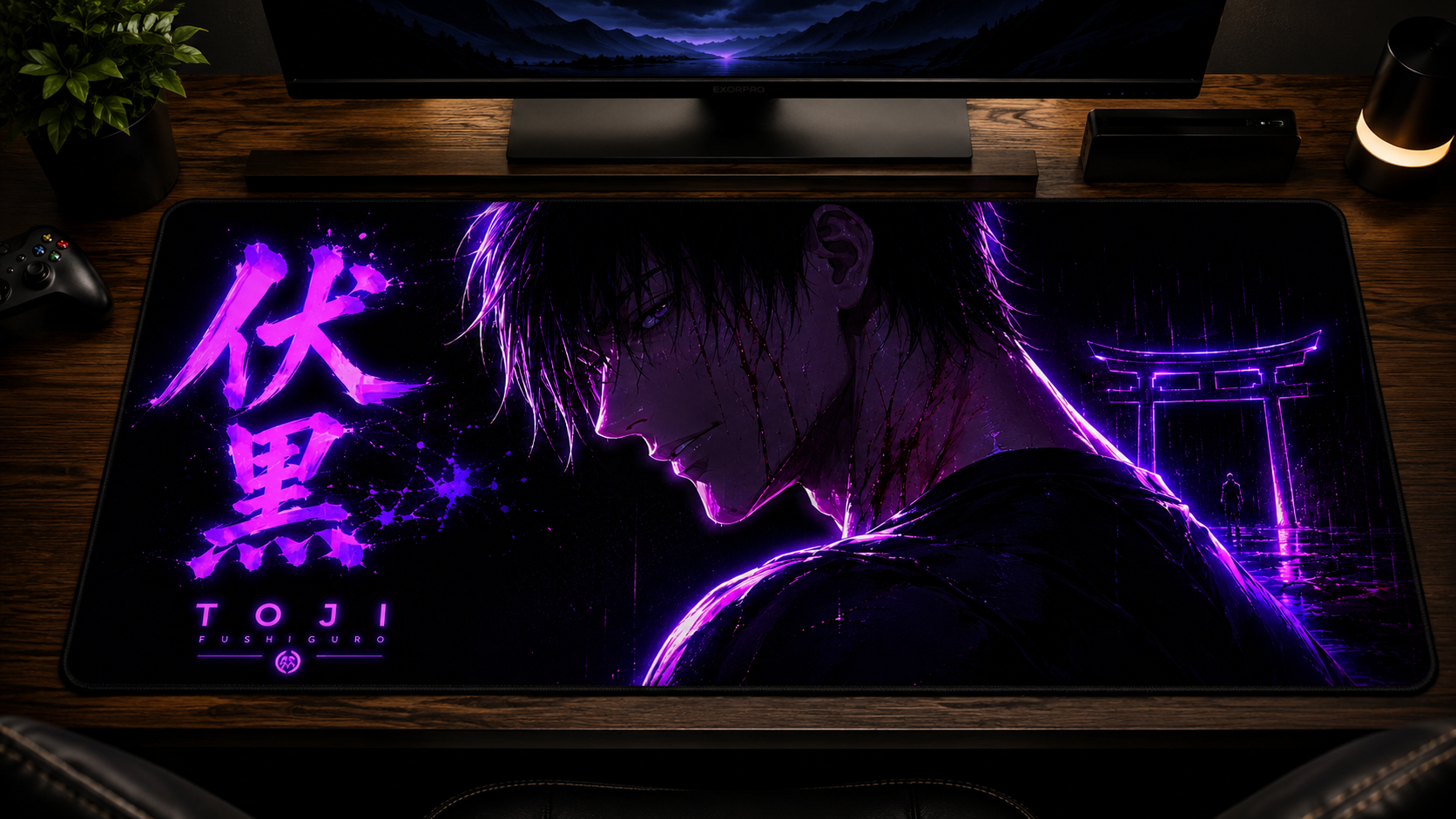 Jujutsu Kaisen Inspired XXL Gaming Mouse Pad 34 Non-LED