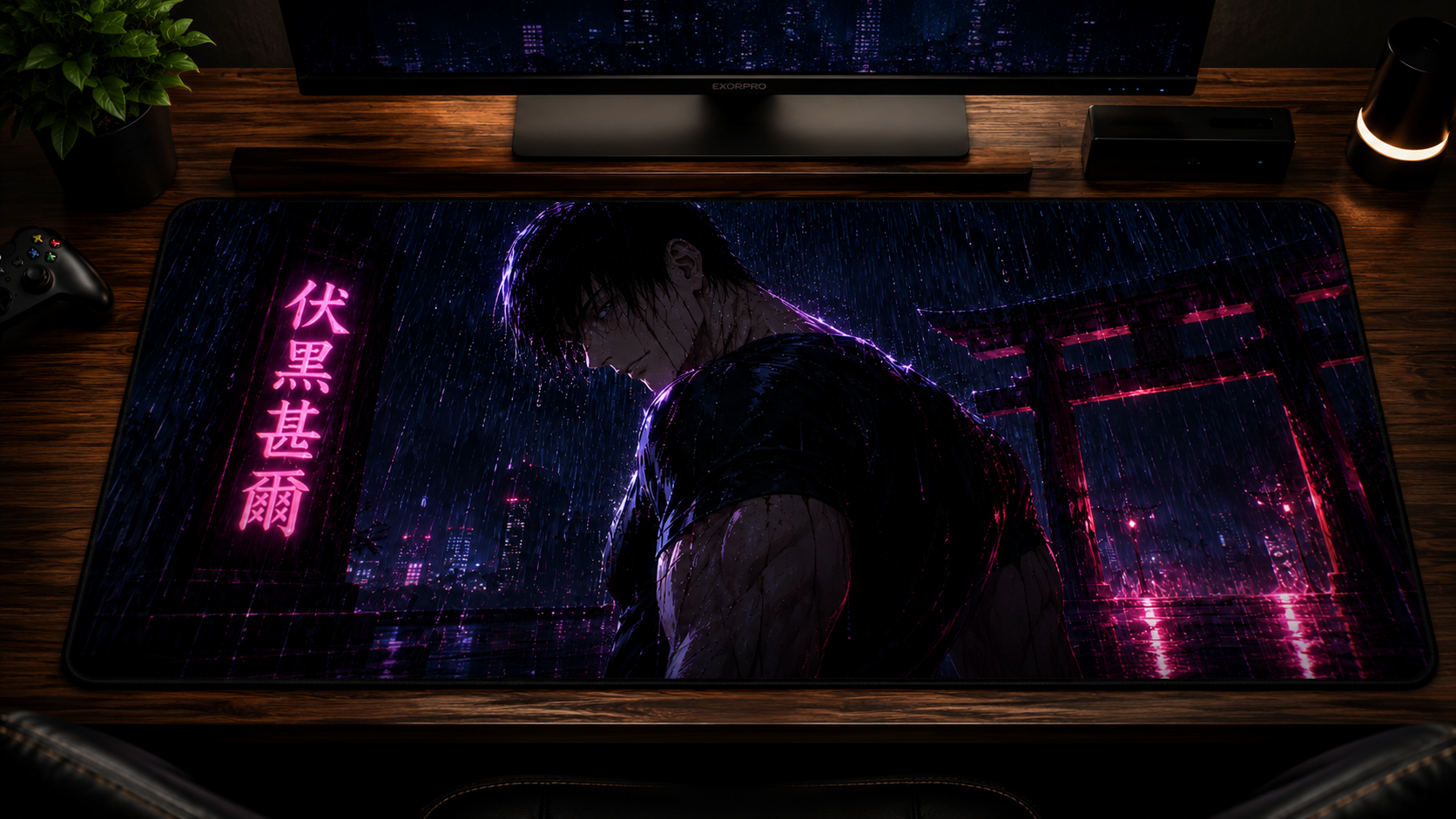 Jujutsu Kaisen Inspired XXL Gaming Mouse Pad 35 Non-LED