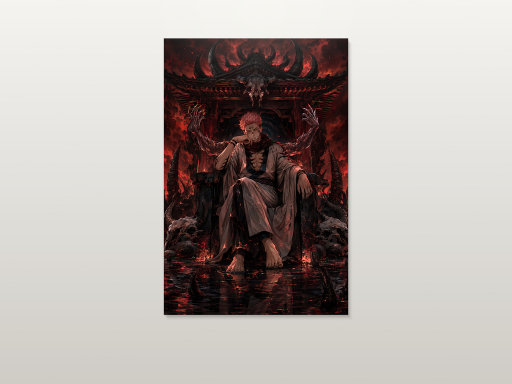 Jujutsu Kaisen inspired canvas poster artwork 02