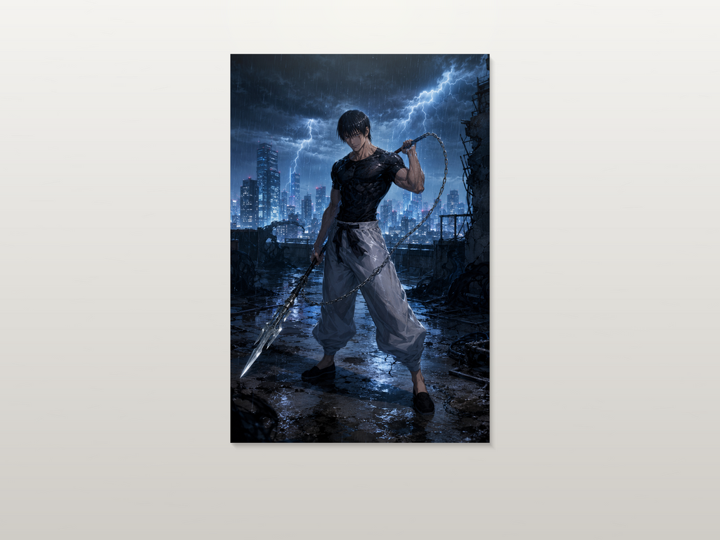 Jujutsu Kaisen inspired canvas poster artwork 03