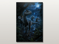 Jurassic World inspired canvas poster 02 clean wall art preview