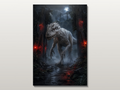 Jurassic World inspired canvas poster 03 clean wall art preview