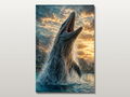 Jurassic World inspired canvas poster 04 clean wall art preview
