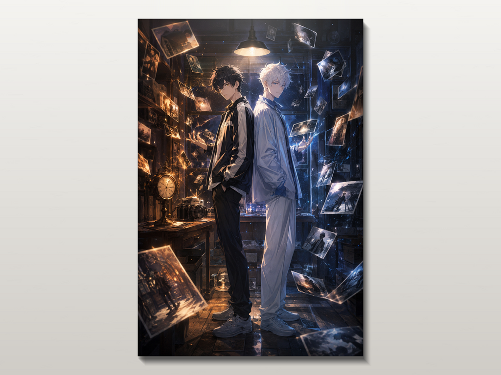 Link Click inspired canvas poster 01 clean artwork