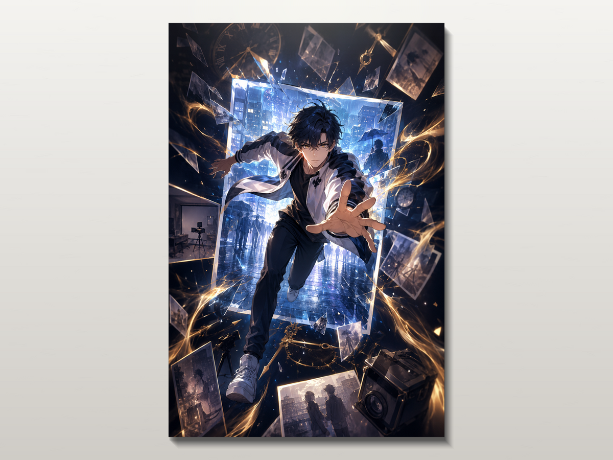 Link Click inspired canvas poster 02 clean artwork