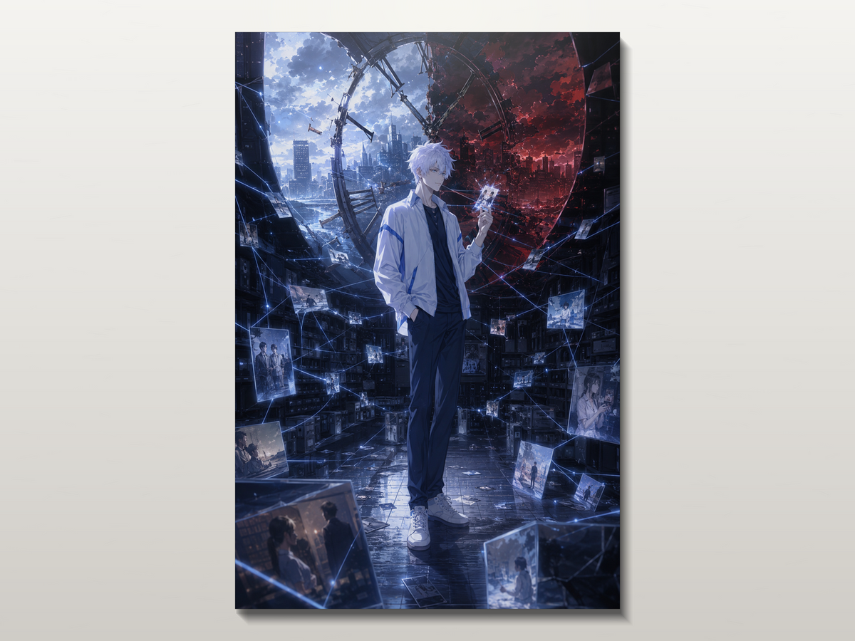 Link Click inspired canvas poster 03 clean artwork
