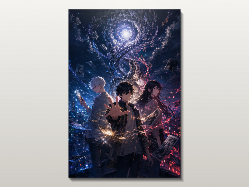 Link Click inspired canvas poster 04 clean artwork
