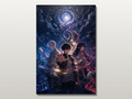 Link Click inspired canvas poster 04 clean artwork