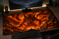 Naruto inspired XXL gaming mouse pad 10 Non-LED