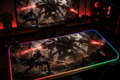 NieR 2B inspired XXL gaming mouse pad 05 LED