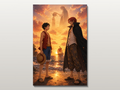 One Piece inspired canvas poster 03 clean wall art preview