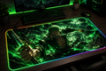 One Piece inspired XXL gaming mouse pad 03 LED version