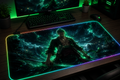 One Piece inspired XXL gaming mouse pad 04 LED version