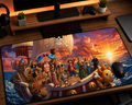 One Piece inspired XXL gaming mouse pad 10 Non-LED version