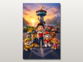 Paw Patrol inspired canvas poster 05 clean wall art preview