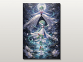 Pokemon Evolutions inspired canvas poster 03 clean wall art preview