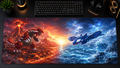 Pokemon inspired XXL gaming mouse pad 09 Non-LED version, 3 mm thick