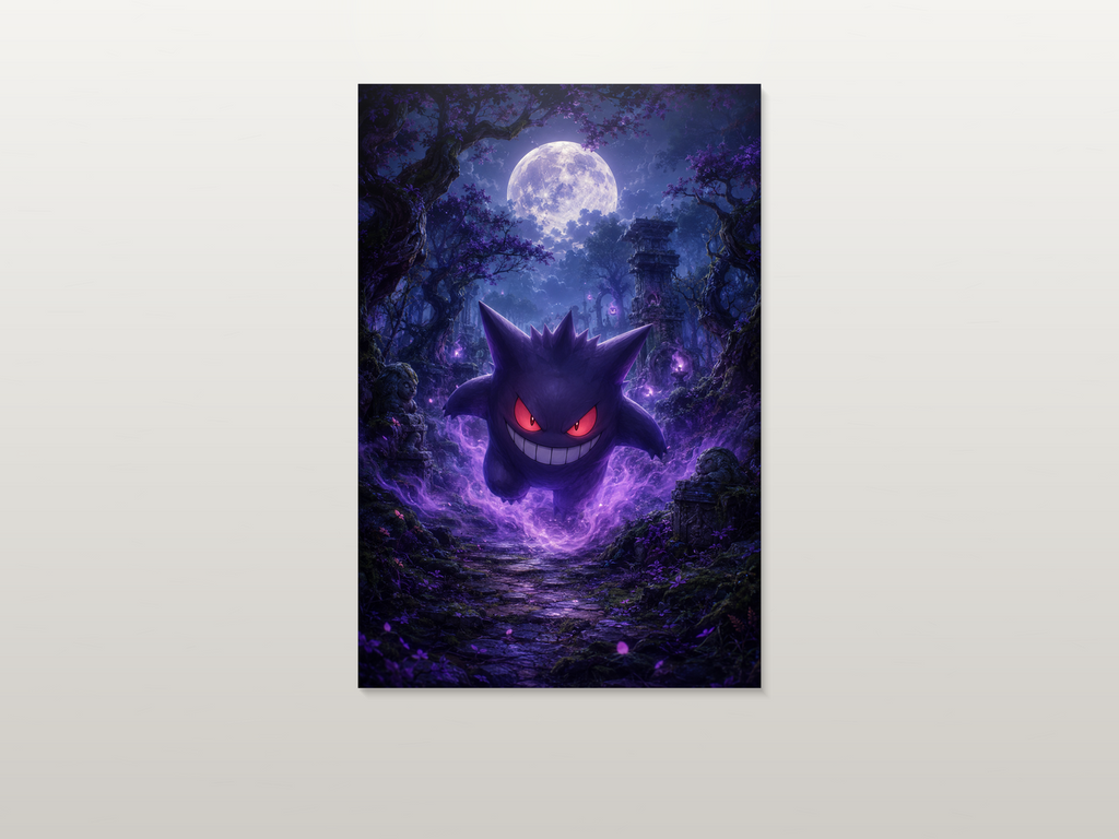 Pokemon inspired canvas poster artwork 01