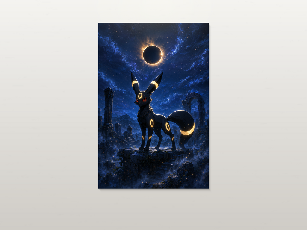 Pokemon inspired canvas poster artwork 04