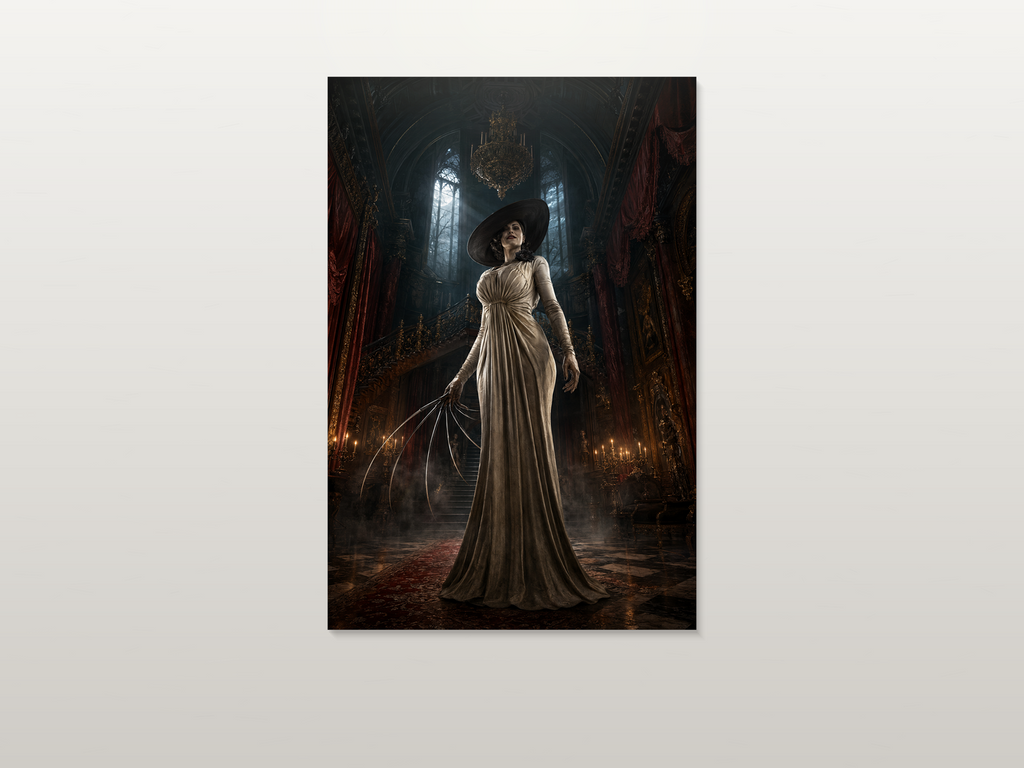 Resident Evil inspired canvas poster artwork 03
