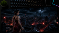 Resident Evil Inspired XXL Gaming Mouse Pad 02 Non-LED