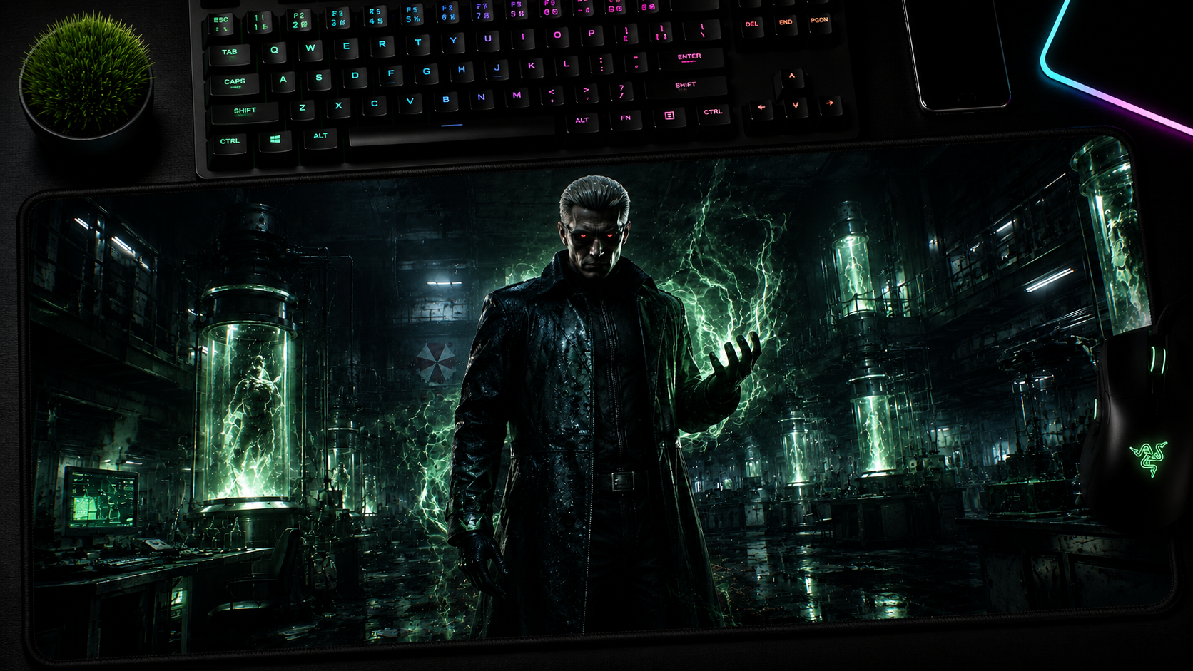 Resident Evil Inspired XXL Gaming Mouse Pad 05 Non-LED
