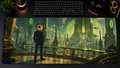 Rick and Morty inspired XXL gaming mouse pad 04 Non-LED version, 3 mm thick