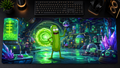 Rick and Morty inspired XXL gaming mouse pad 08 Non-LED version, 3 mm thick