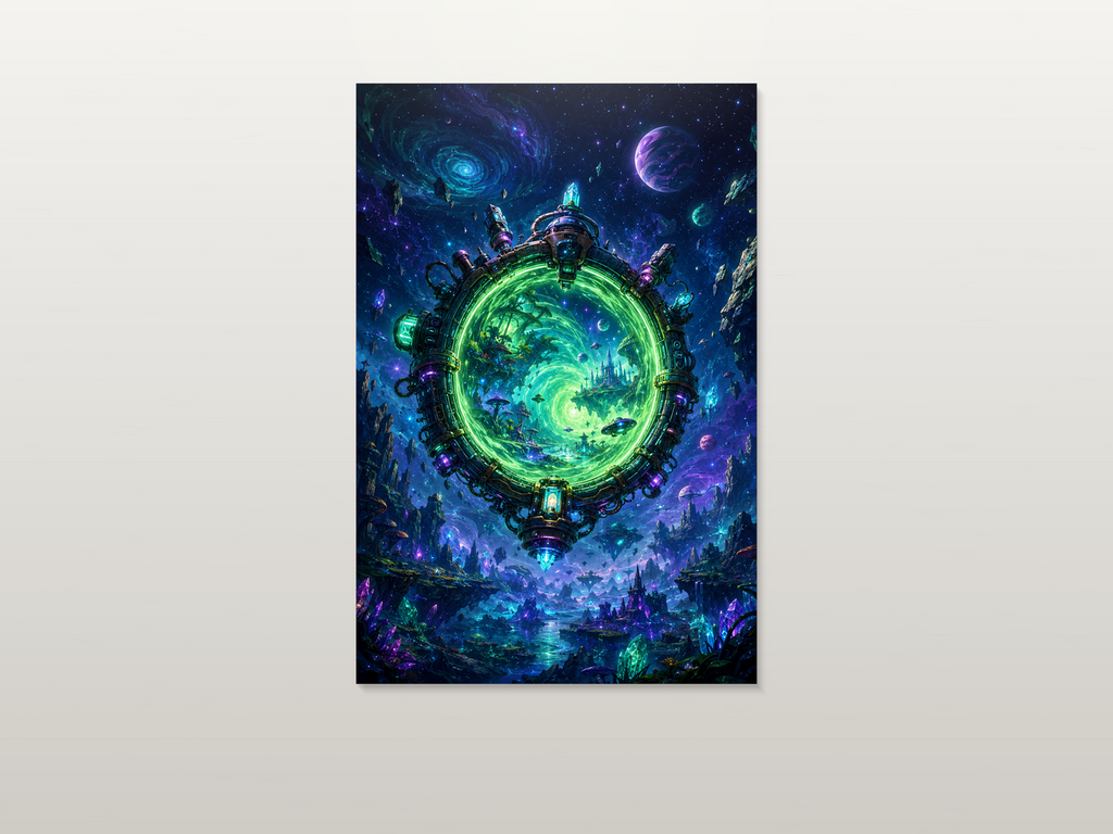 Rick and Morty inspired canvas poster artwork 05
