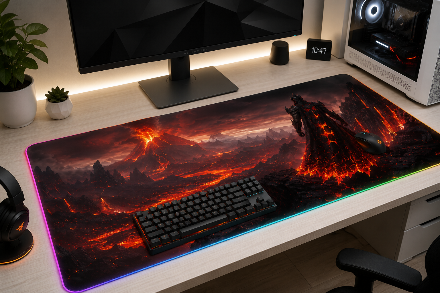 RuneScape Inspired XXL Gaming Mouse Pad 11 LED