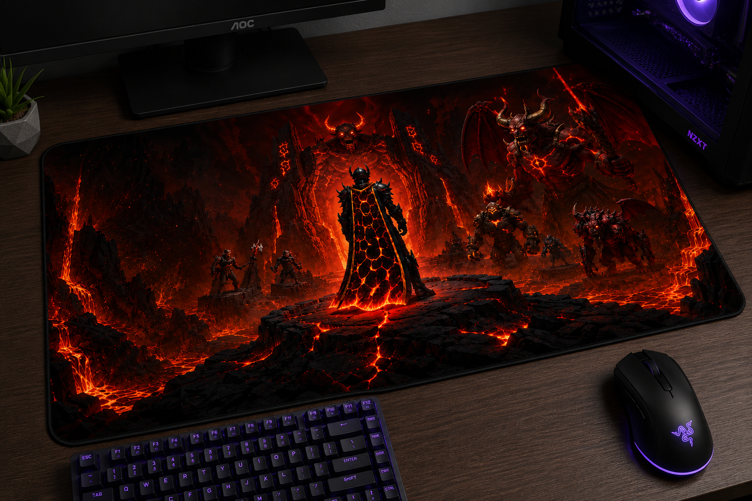 RuneScape Inspired XXL Gaming Mouse Pad 02 Non-LED