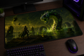 RuneScape Inspired XXL Gaming Mouse Pad 05 Non-LED