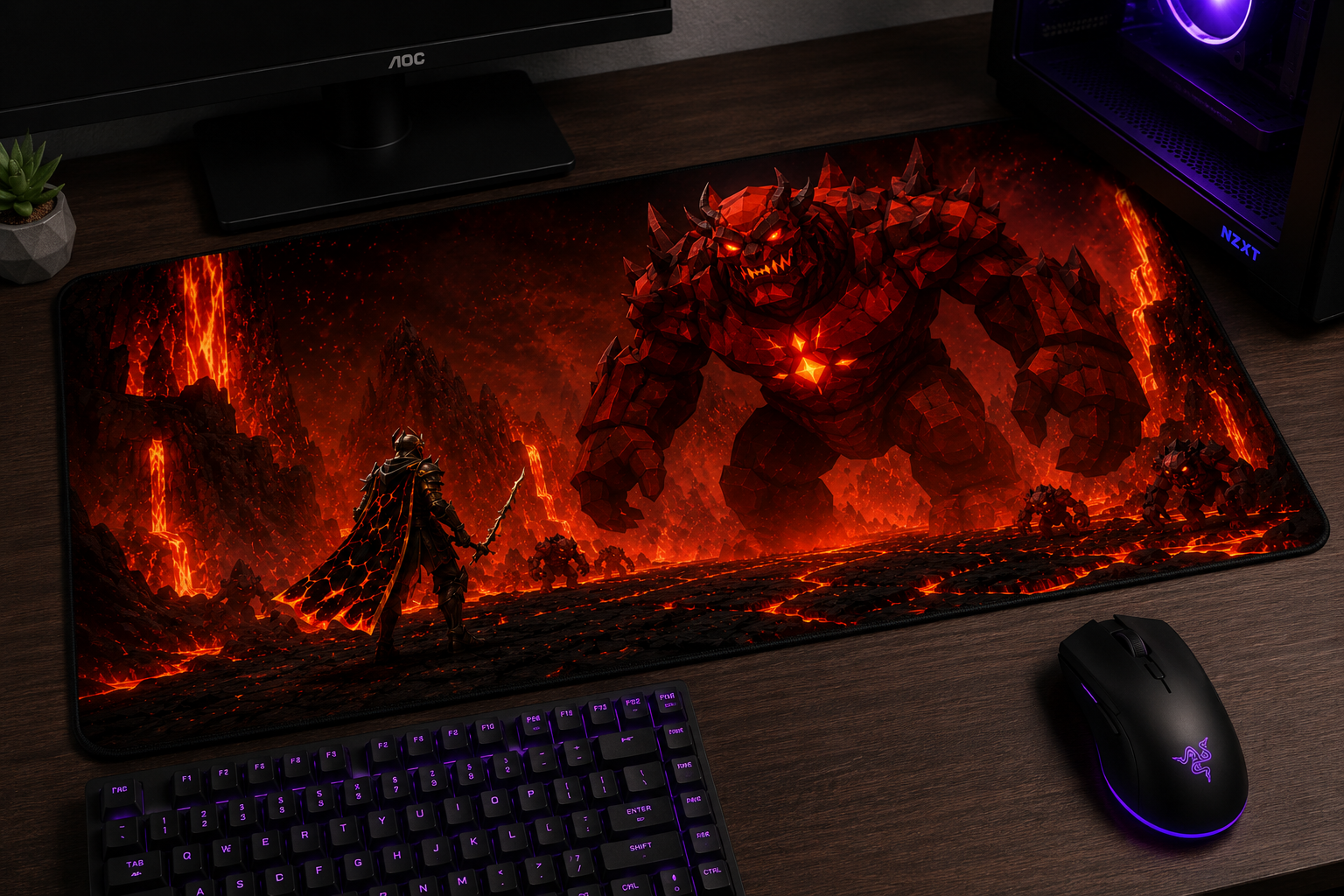 RuneScape Inspired XXL Gaming Mouse Pad 06 Non-LED