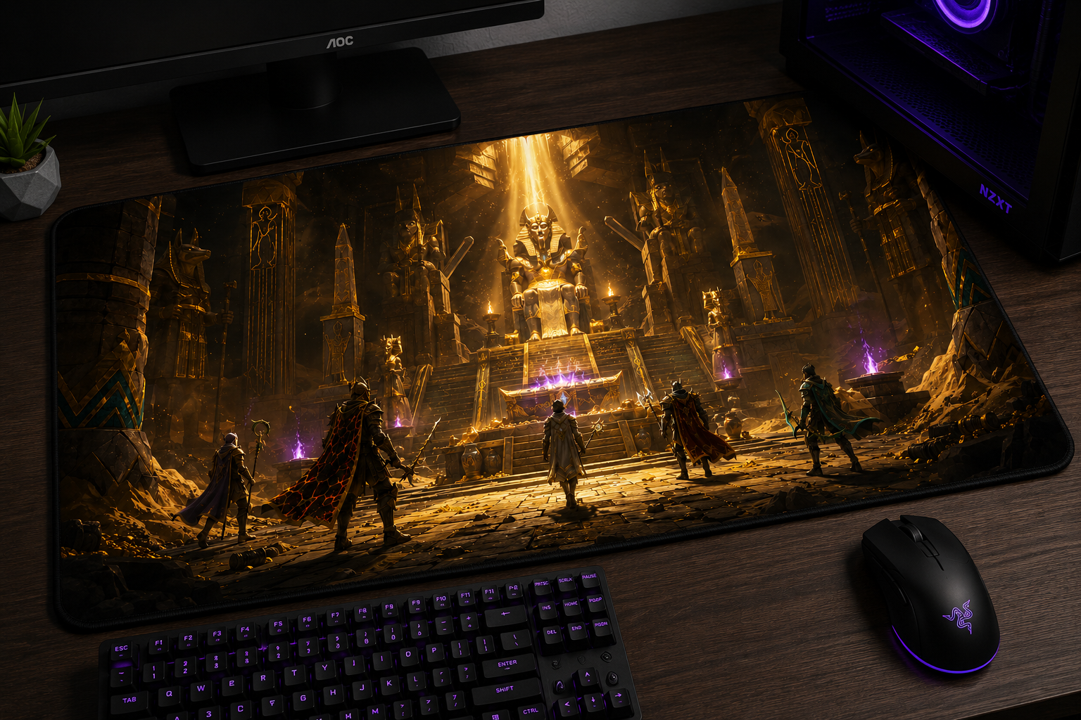 RuneScape Inspired XXL Gaming Mouse Pad 07 Non-LED