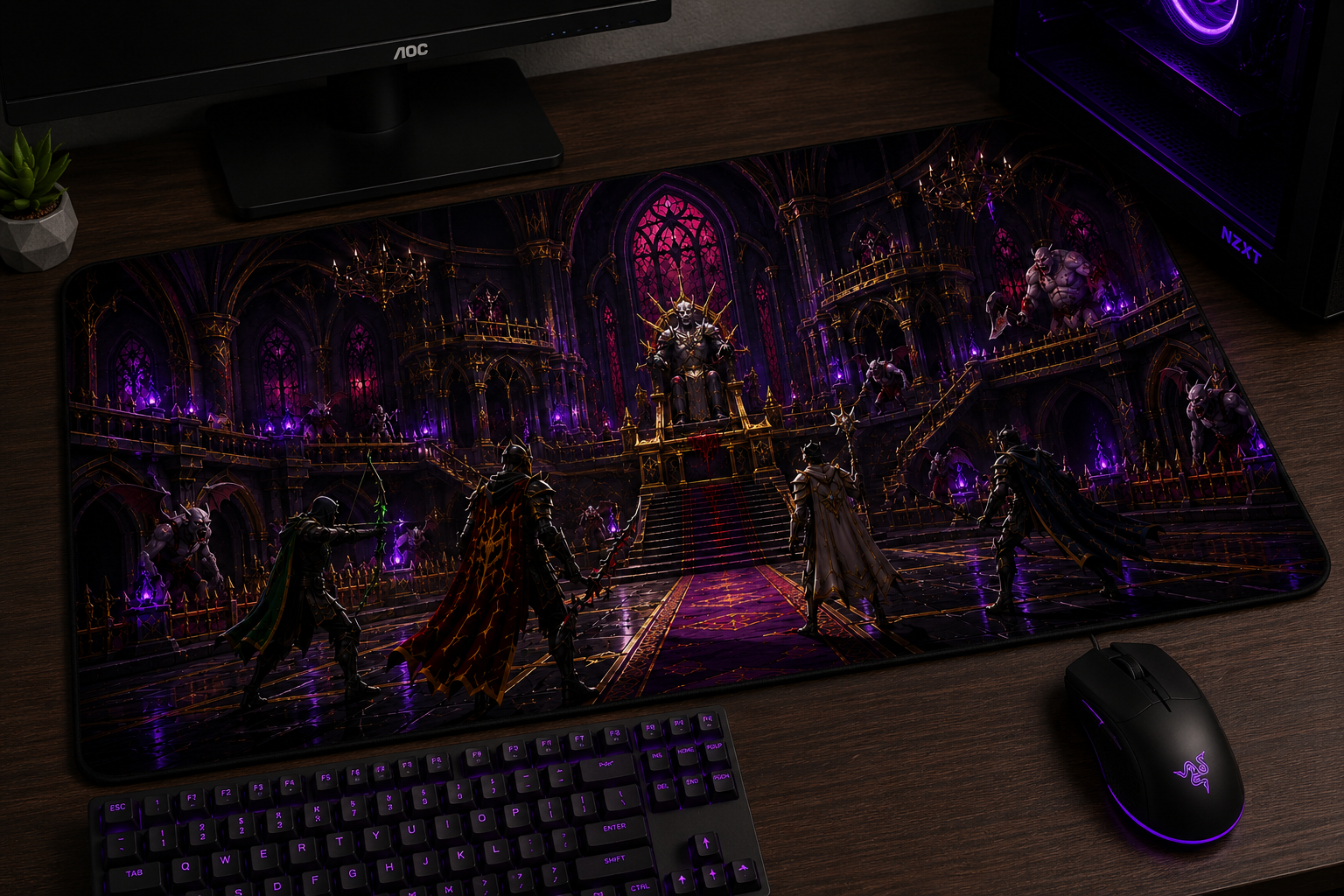 RuneScape Inspired XXL Gaming Mouse Pad 08 Non-LED