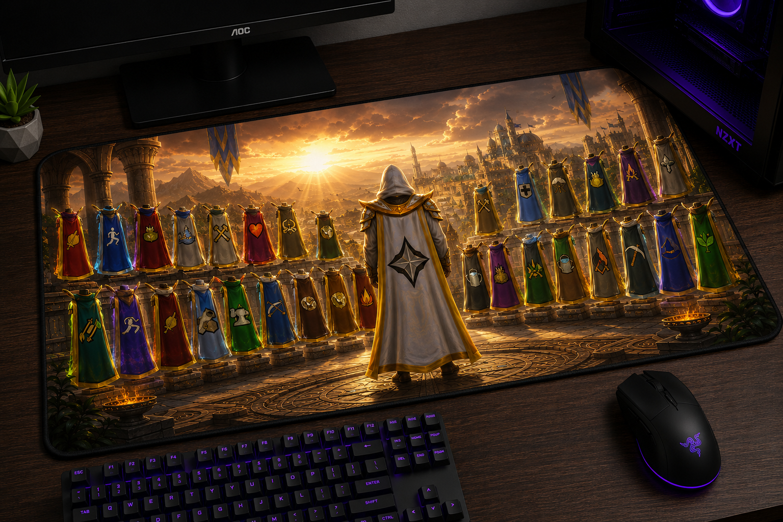 RuneScape Inspired XXL Gaming Mouse Pad 10 Non-LED