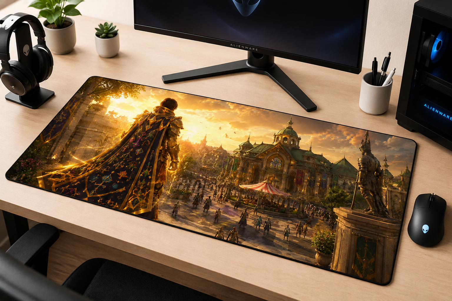 RuneScape Inspired XXL Gaming Mouse Pad 12 Non-LED