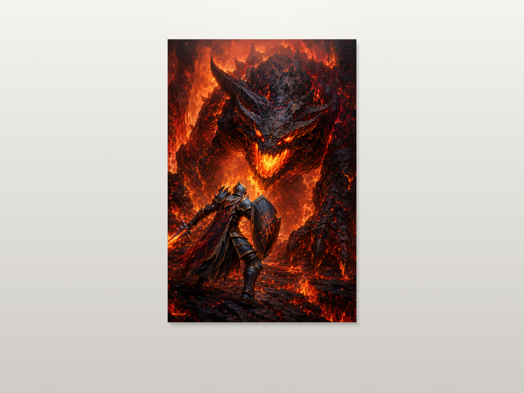 RuneScape inspired canvas poster artwork 01