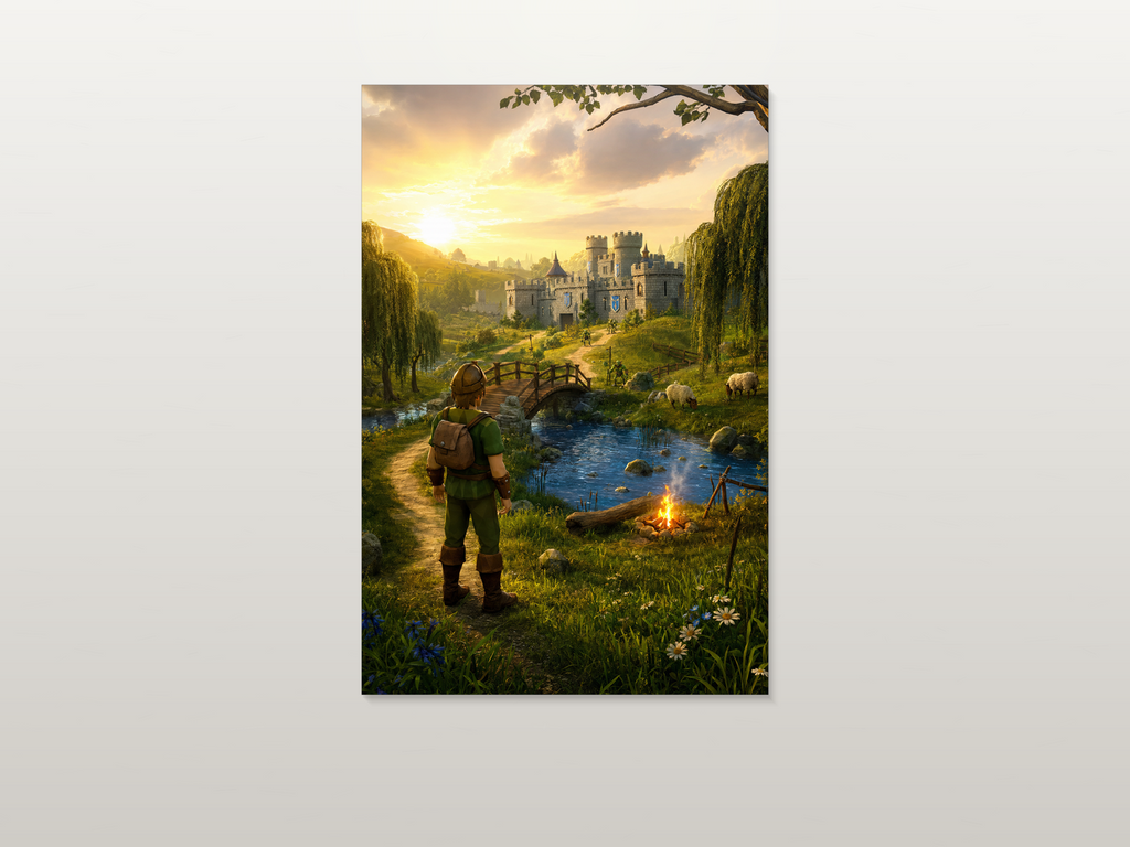 RuneScape inspired canvas poster artwork 05