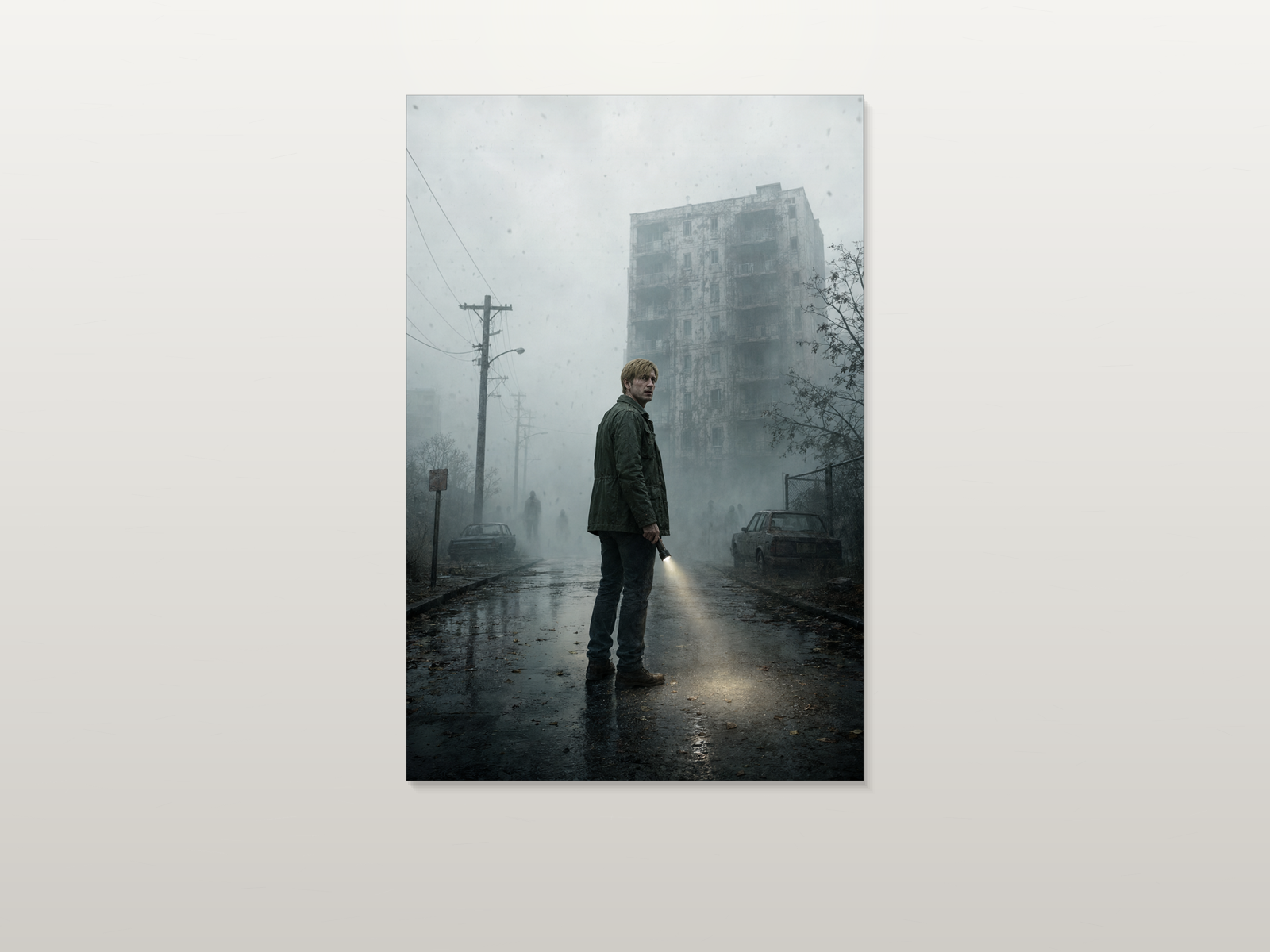 Silent Hill inspired canvas poster artwork 02