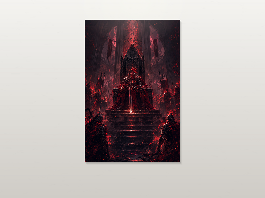 Solo Leveling inspired canvas poster artwork 02