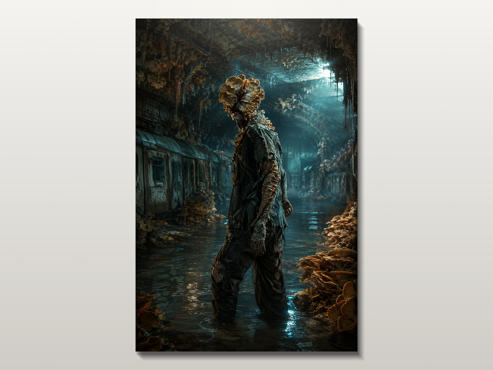 The Last of Us inspired canvas poster 03 clean wall art preview