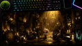 The Binding of Isaac Inspired XXL Gaming Mouse Pad 03 Non-LED